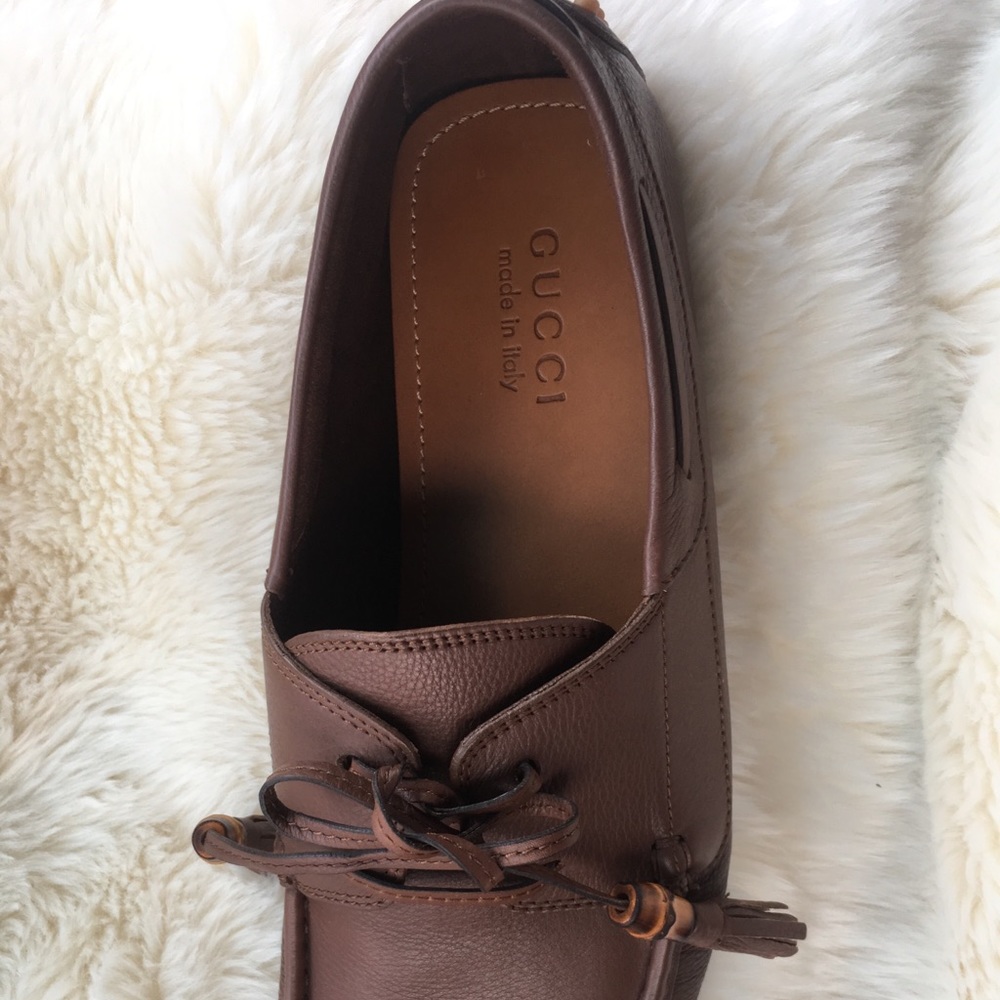Gucci Brown Tassel Loafer